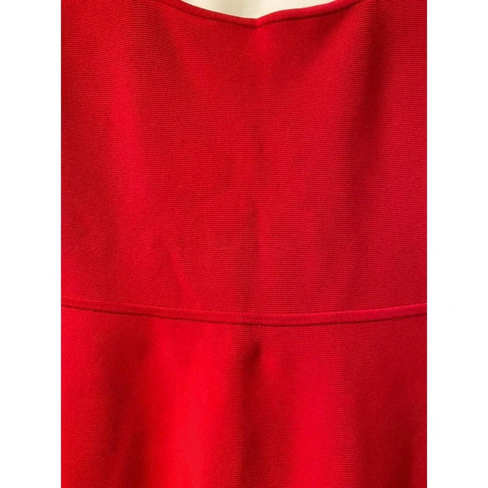 BCBGMaxazria stretch red dress S - Picture 2 of 6